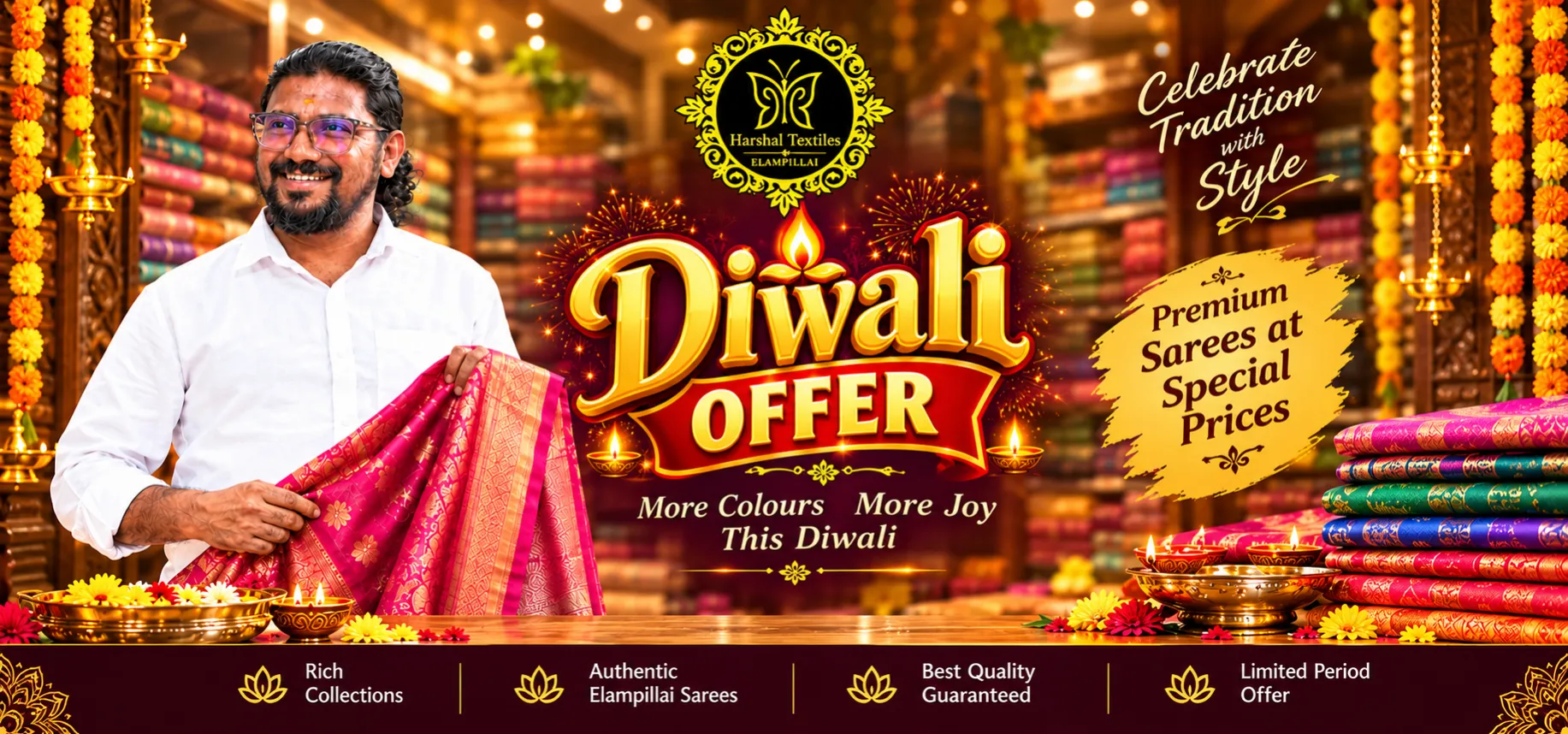Harshal Textiles – Sarees